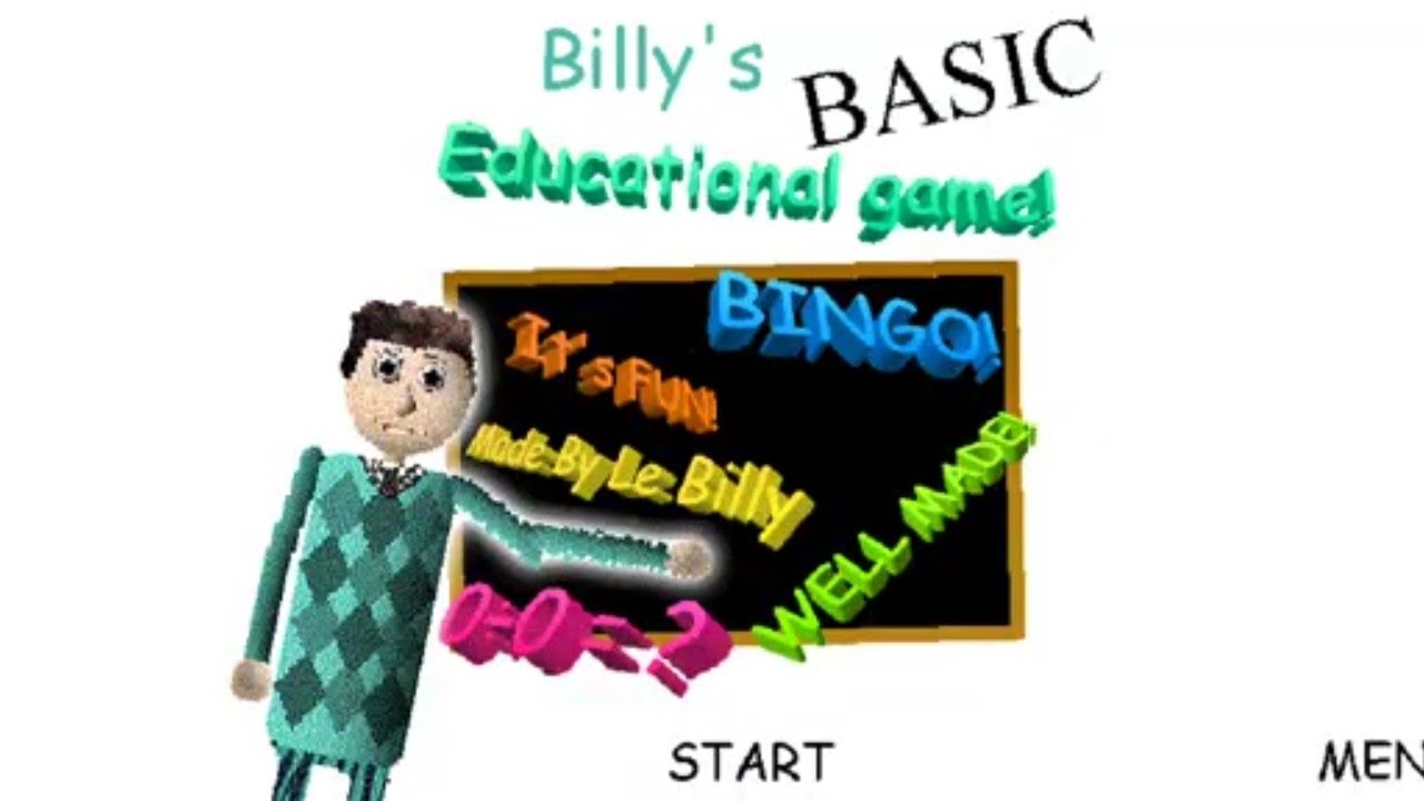 Billy Basics Educational Game Pre - Release 1 Mod Menu 