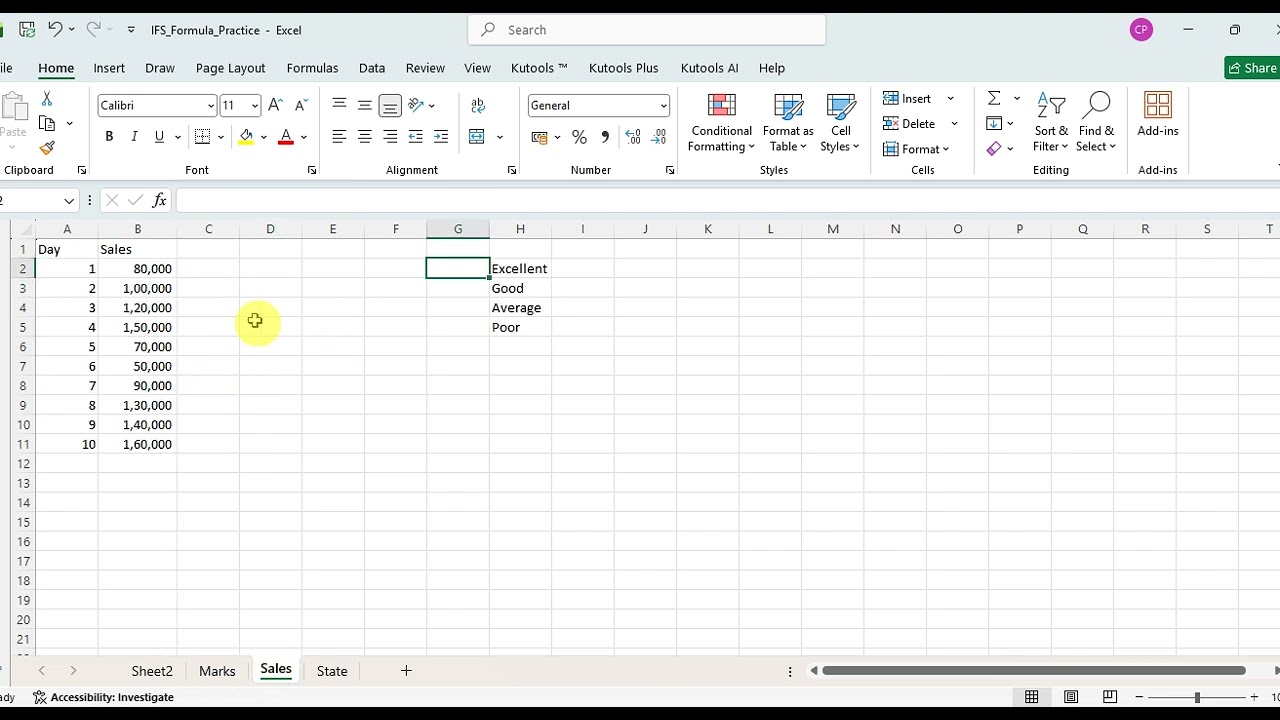 Master IFS Formula in Excel | Multiple Conditions in One Formula! | TechSkill by SHEKHAR