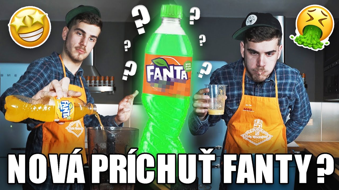 Mixujeme vlastnú príchuť FANTY!