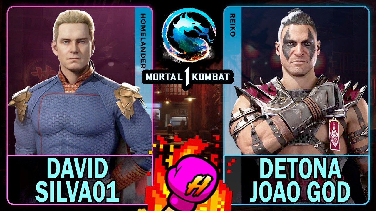 MK1 David Silva01 (HOMELANDER) VS Detona Joao God (REIKO)🥊Mortal Kombat 1🥊4K 60ᶠᵖˢ