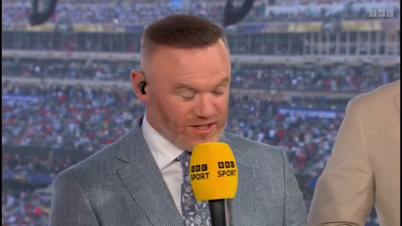 Wayne Rooney ANGRY Reaction To World Cup Half Time Show