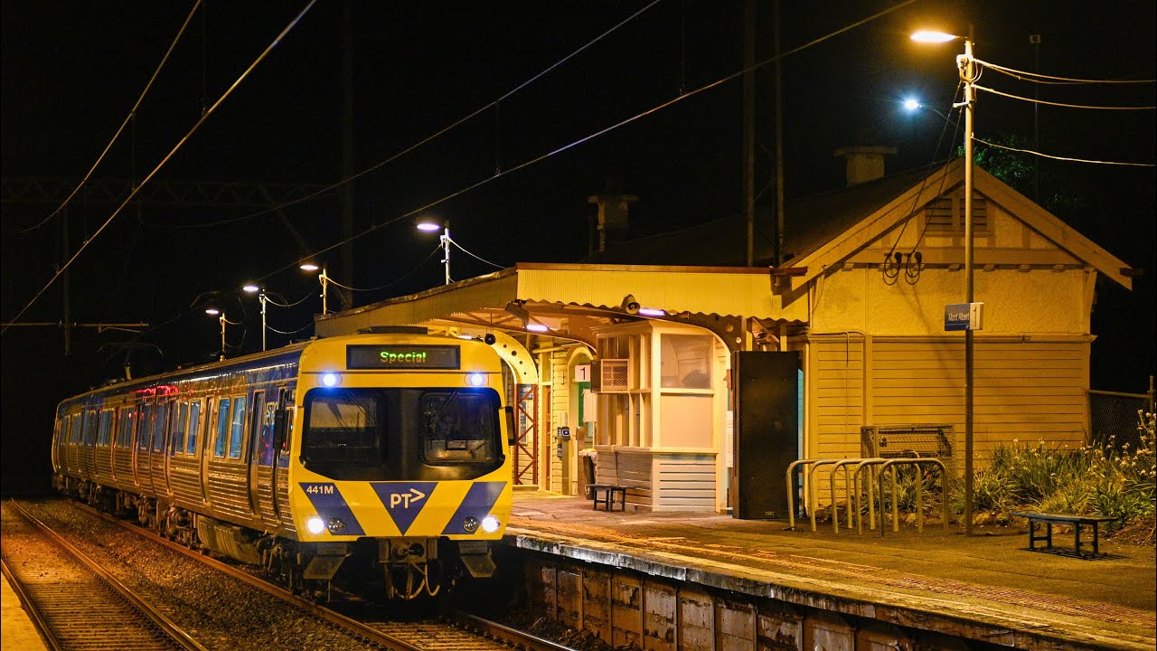 Belgrave Line Comeng Testing