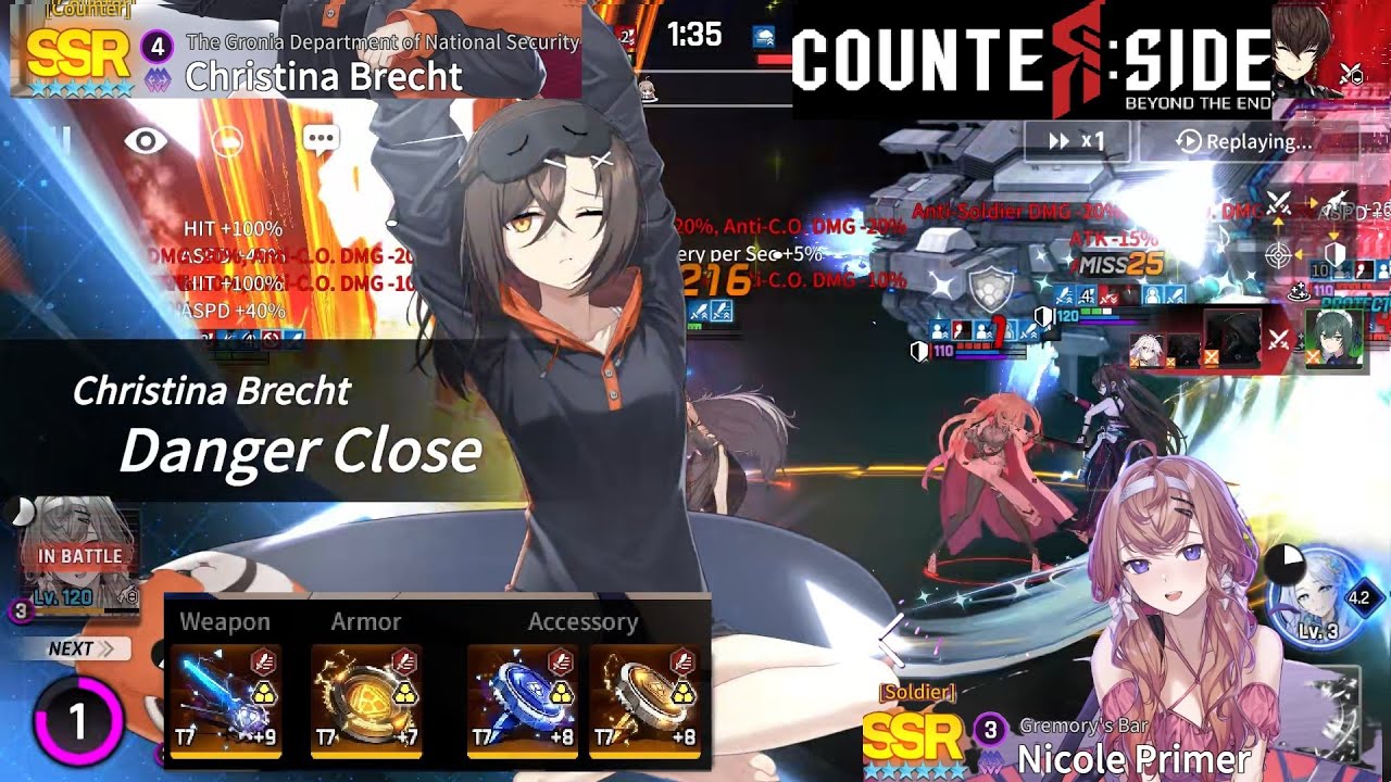 [Replay] Counterside - 1st Week Christ & Nicole (04/10/2025)