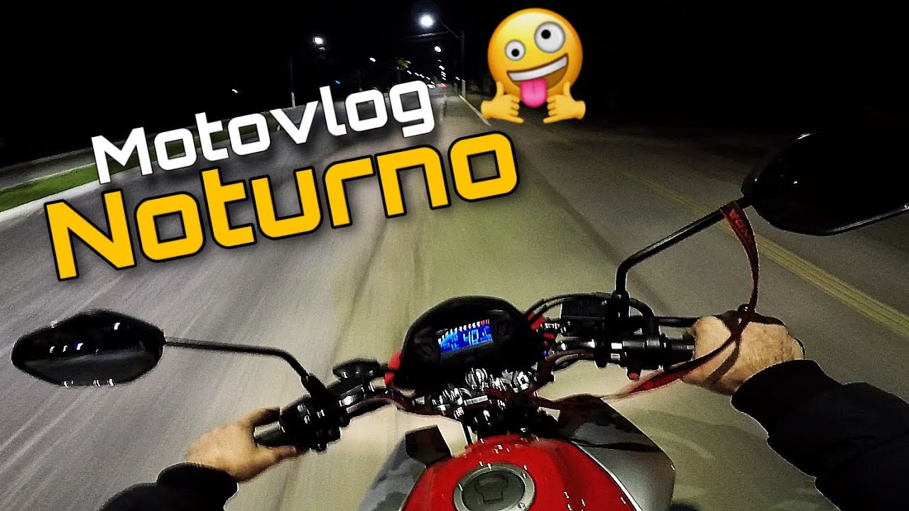 MOTOVLOG NOTURNO DE TITAN160 *me surpreendi