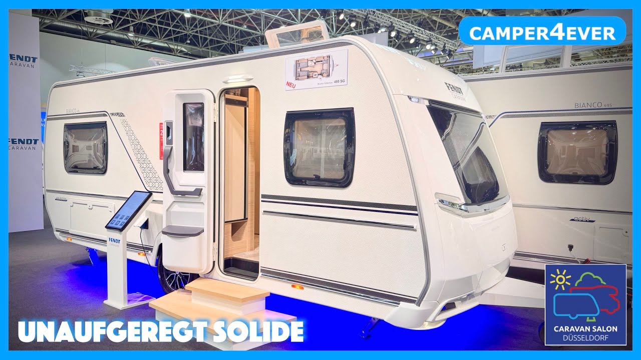 NEU 2026: Fendt Bianco Selection 495 SG - beliebter Caravan -Grundriss jetzt auch in dieser Baureihe