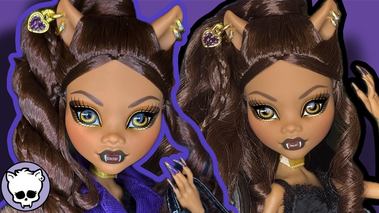HOUSE OF WOLF! Обзор куклы Клодин Скуллектор из Monster High.