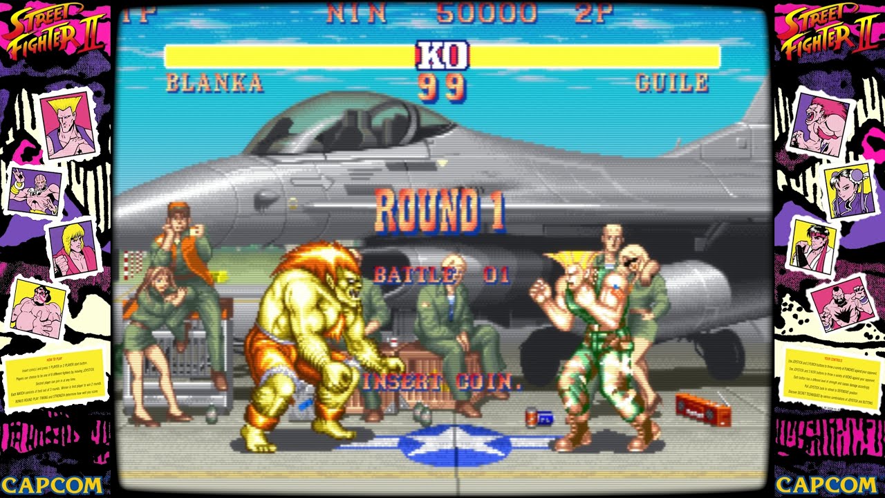 Street Fighter II: The World Warrior - Arcade (Intro / Attract Mode)