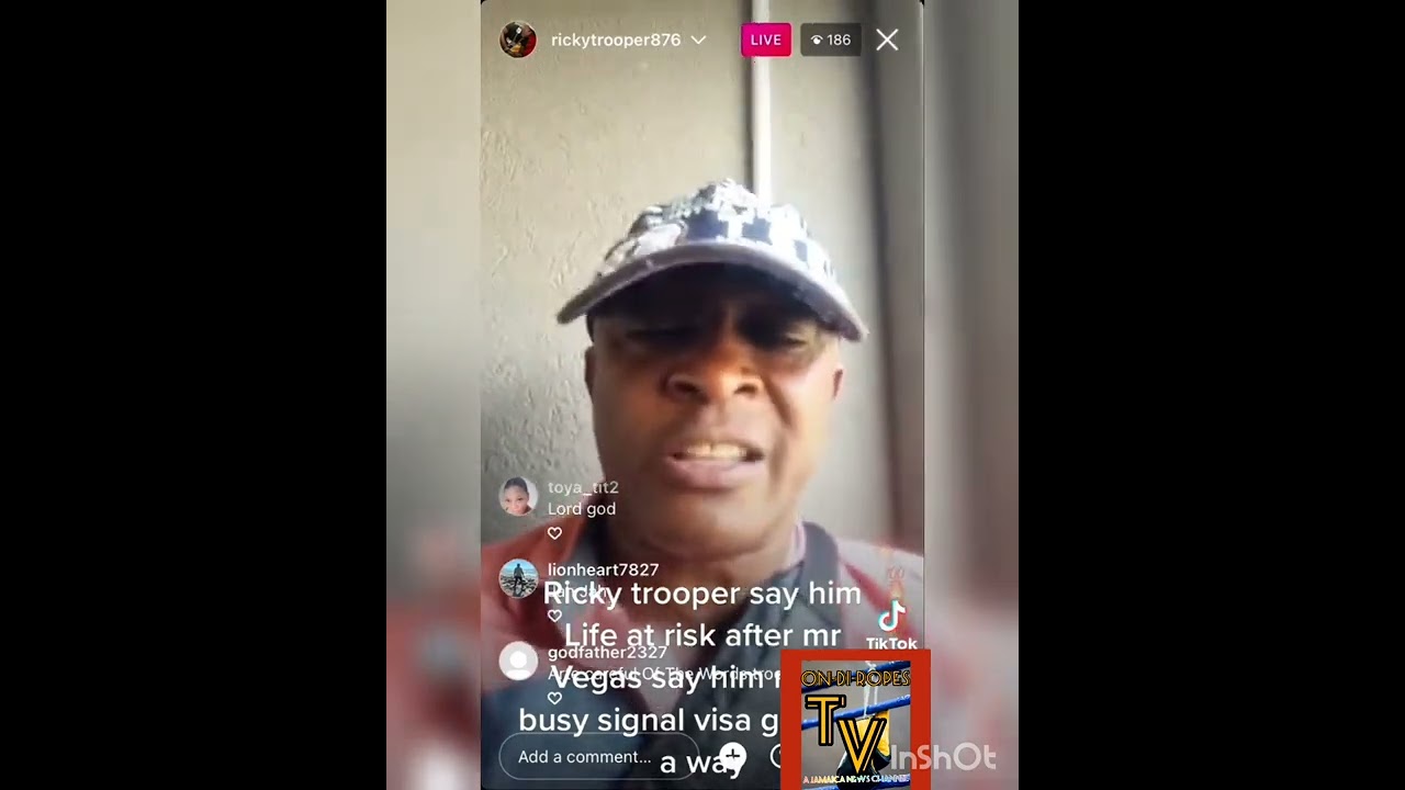Ricky Trooper angry at Mr. Vegas for setting up his life