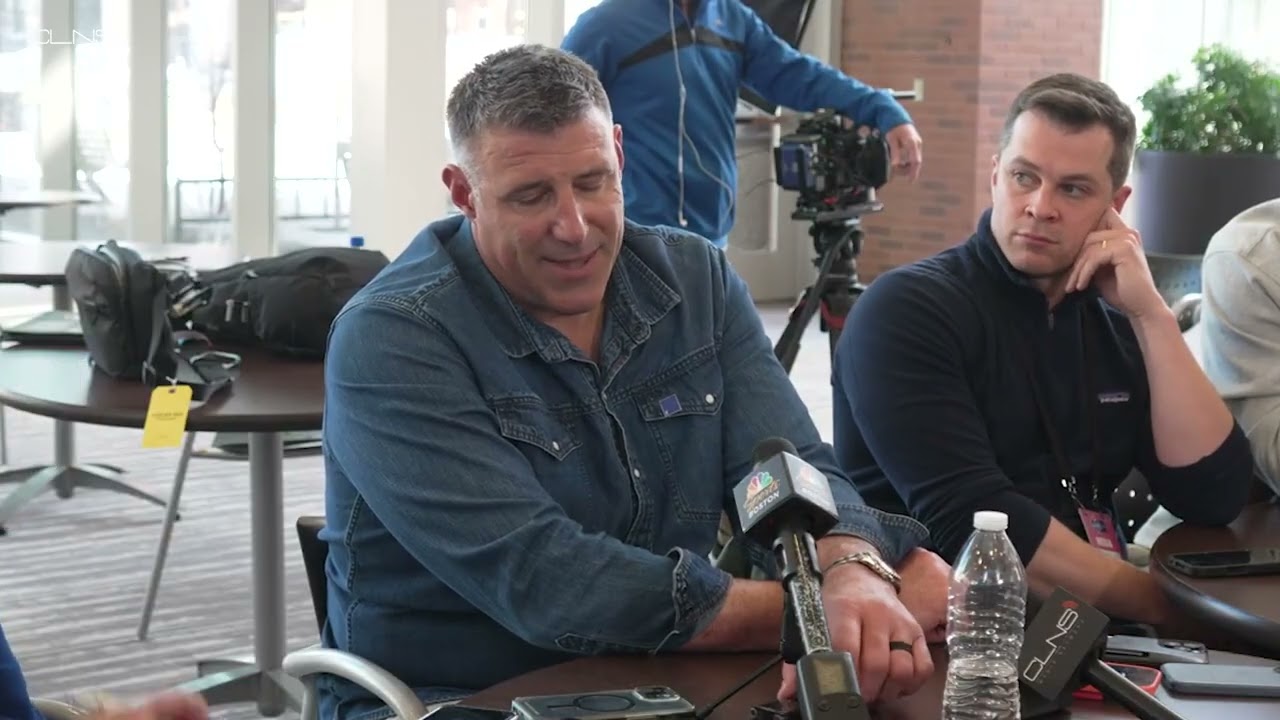 Mike Vrabel on A.J. Brown, Patriots Year 2 Expectations | Interview, NFL Combine 2026