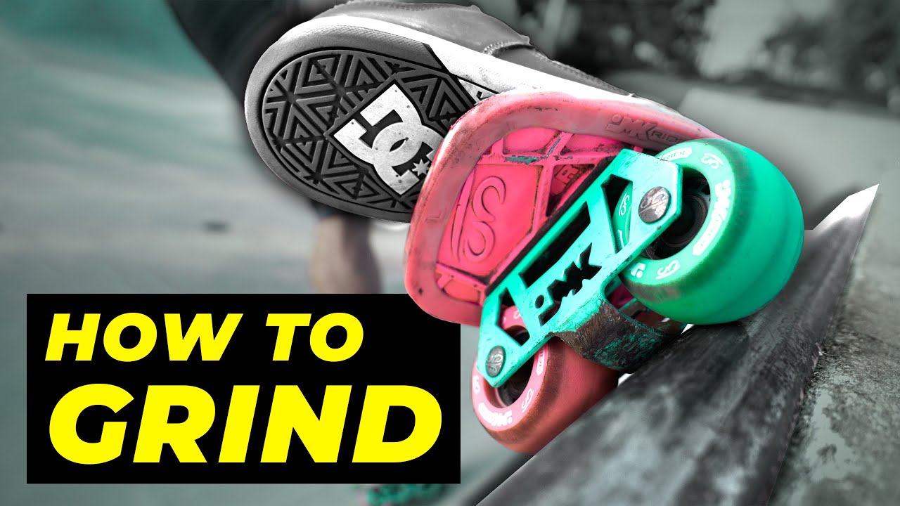 How to GRIND on Freeskates!