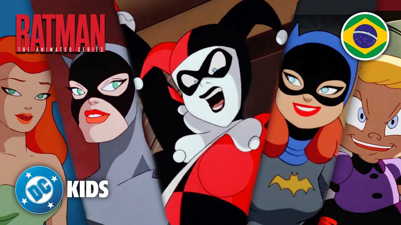 Poder Feminino de Gotham! O Melhor da Arlequina e Mais I Batman: The Animated Series em Português 🇧🇷
