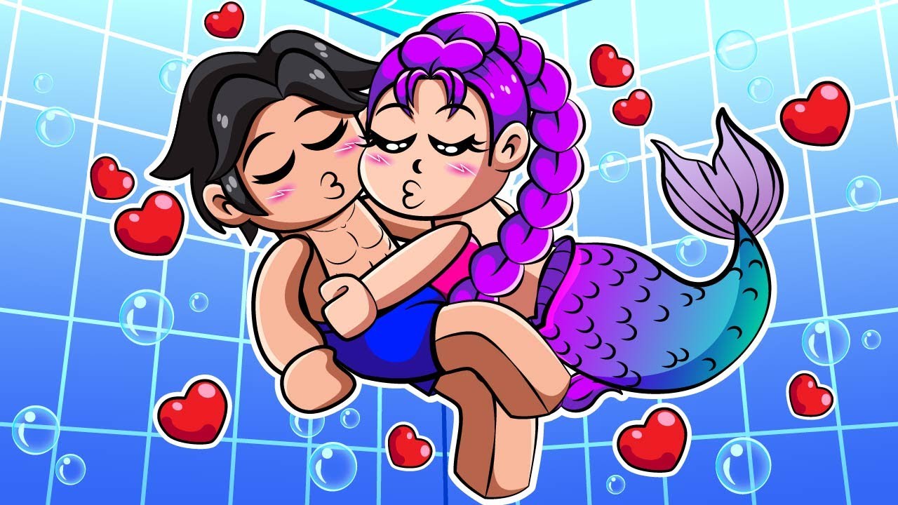 JINU se ENAMORA de RUMI SIRENA en ROBLOX!💙😂
