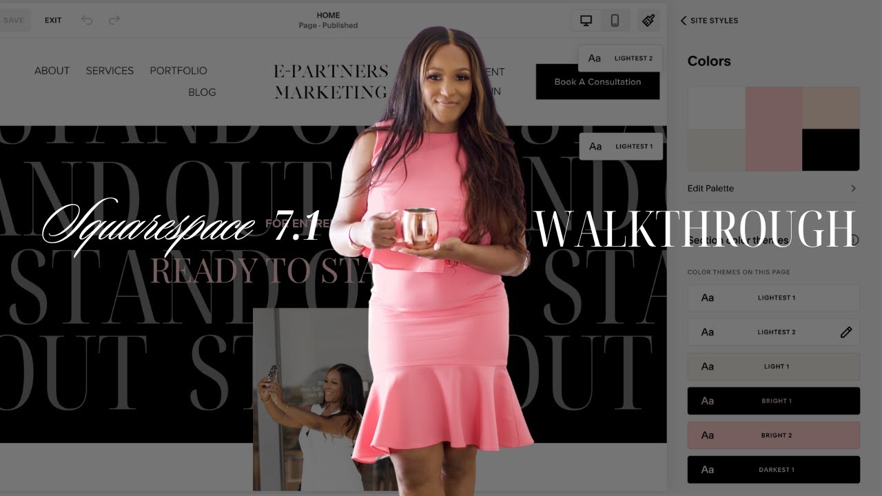 SQUARESPACE 7.1 TOUR | LESS THAN 20 MINUTES
