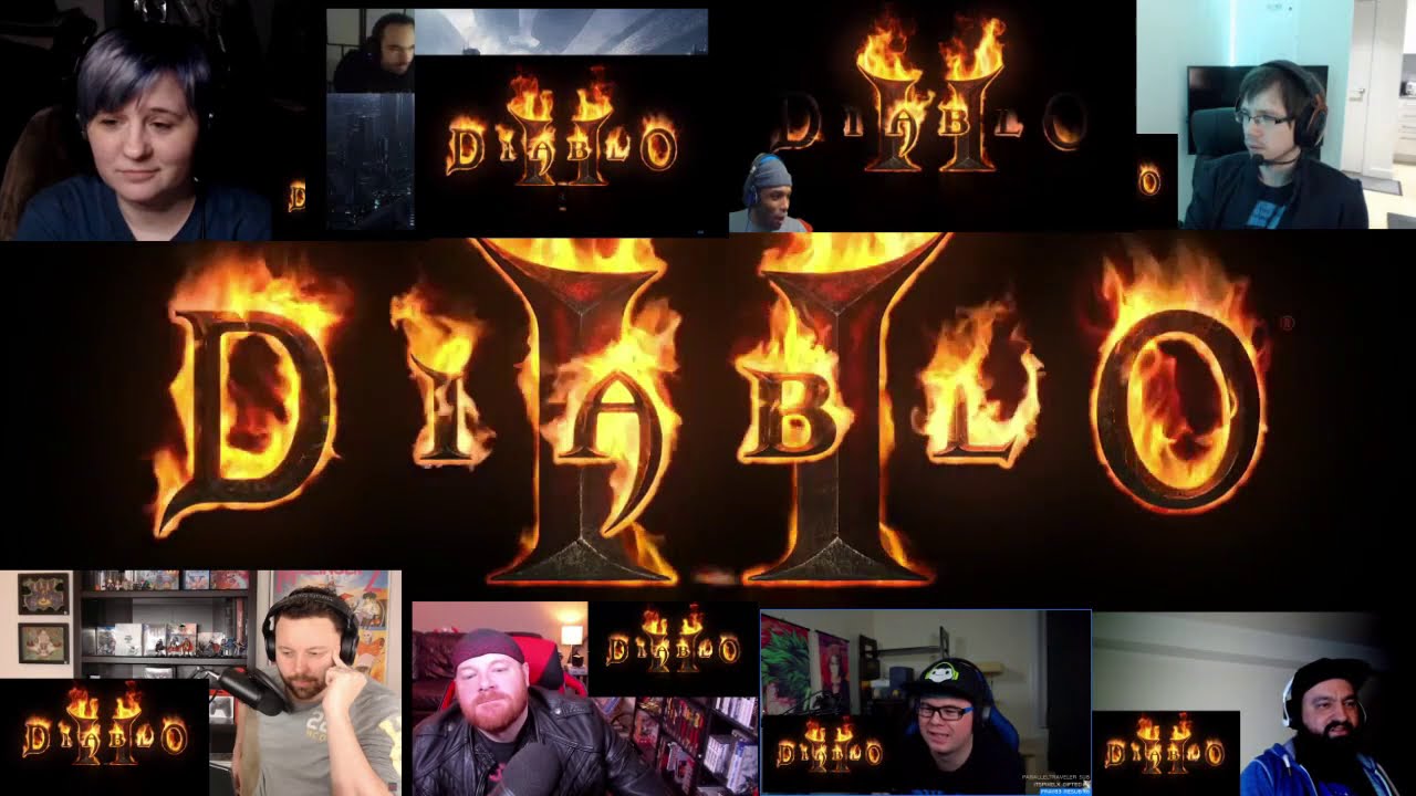 Diablo&reg; II: Resurrected &trade; Announce Trailer reaction mashup