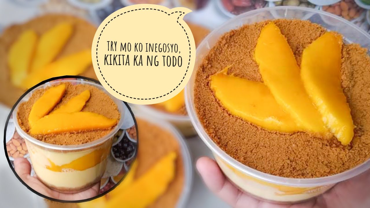 May MANGGA ka ba? Kung meron, Tiyak kikita ka ng todo sa dessert na ito | Pang negosyo