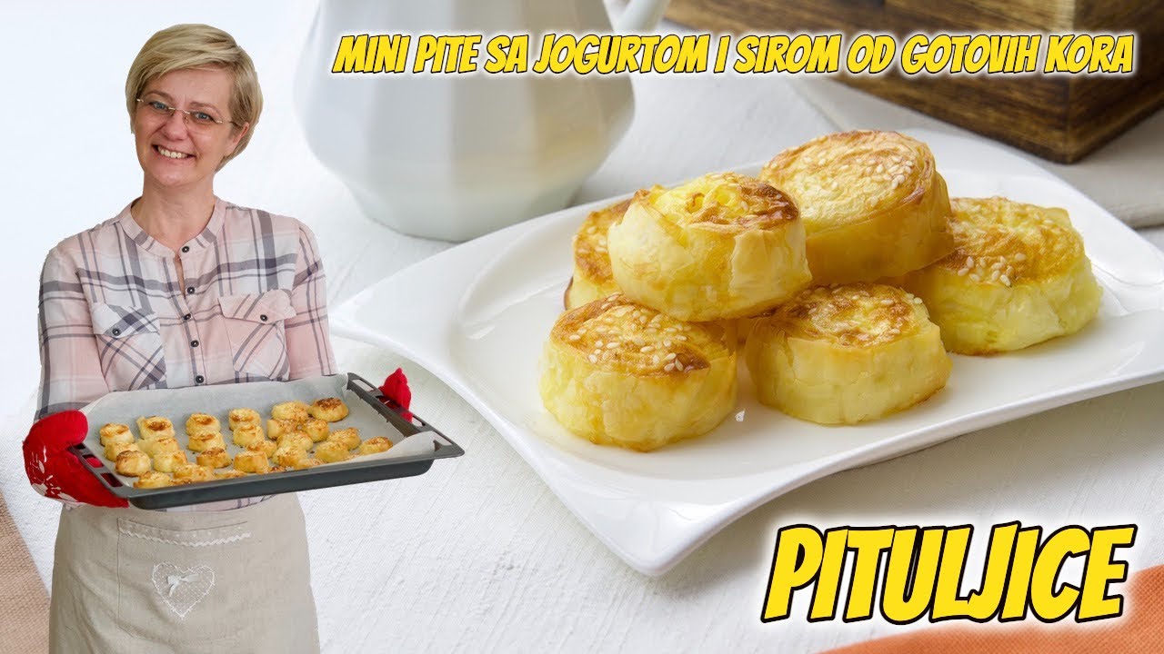Pituljice: mini pite sa jogurtom i sirom od gotovih kora - odlične, brze i jako fine! • ReciPeci