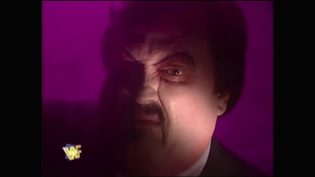 Paul Bearer on Mabel Crushing The Undertakers Face! (WWF)