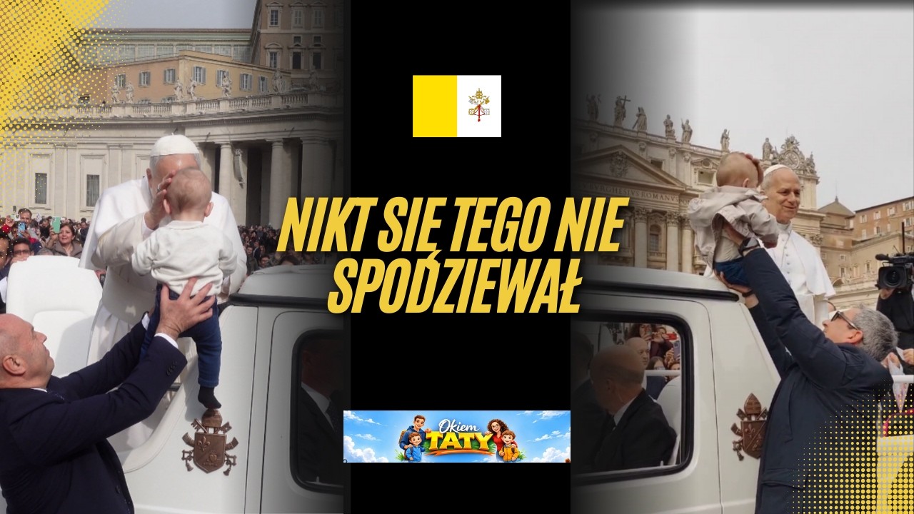 Papież Leon XIV wziął nasze bliźniaki na ręce 🇻🇦 Rzym Okiem Taty
