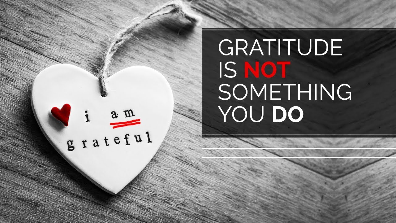 Kyle Cease - Gratitude is not something you do