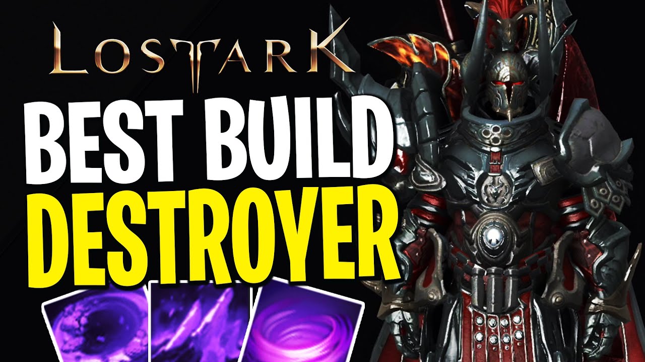 The Most Powerful DESTROYER Build In Lost Ark | Best Destroyer PVE Build (RAGE HAMMER)
