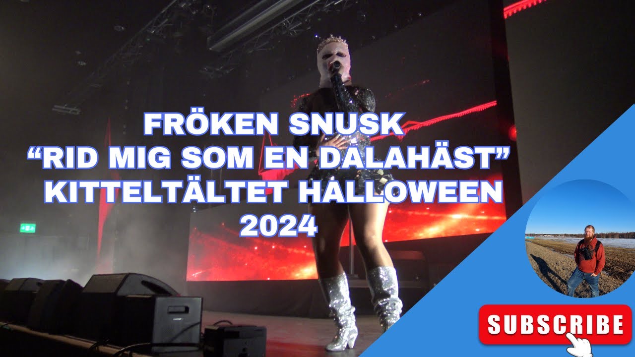 Fröken Snusk -RID MIG SOM EN DALAHÄST @ Kitteltältet Halloween 2024