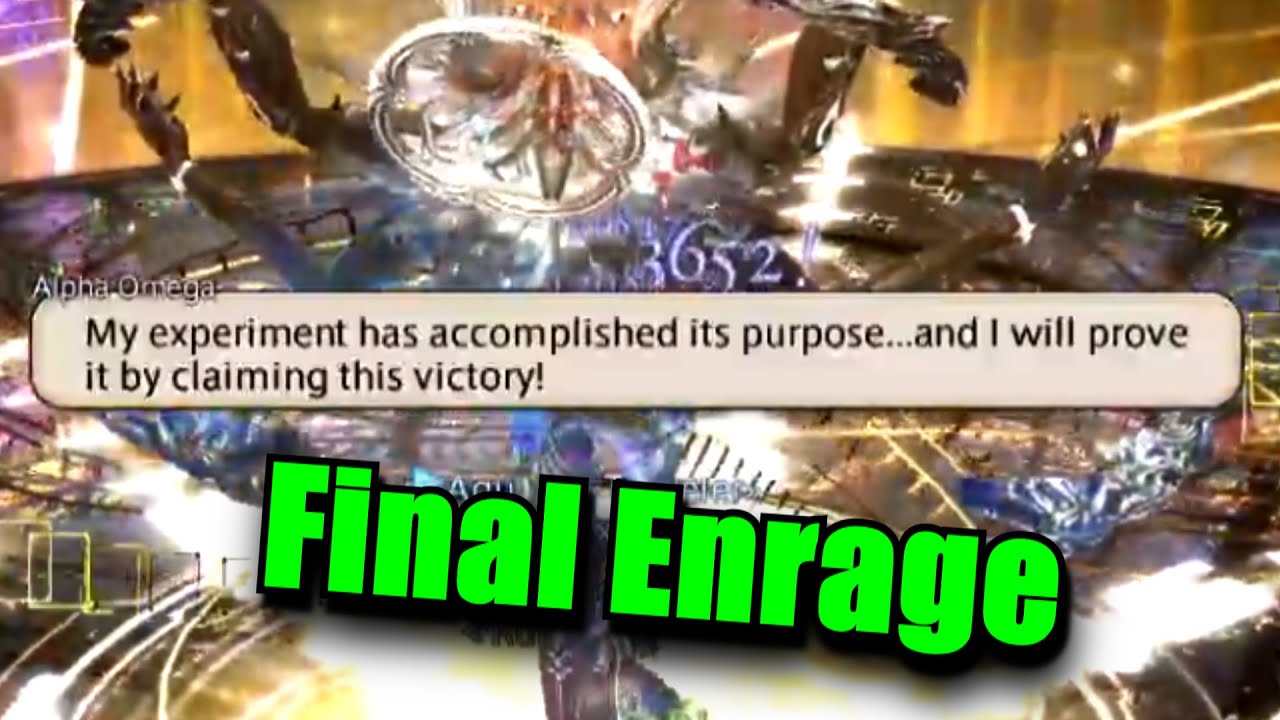 Final enrage reached! - Omega Ultimate progression clips #16
