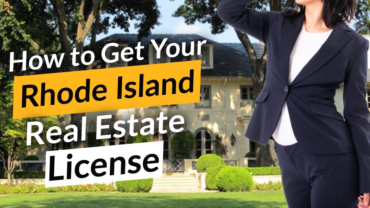 Rhode Island How To Get Your Real Estate License | Step by Step Rhode Island Realtor in 66 Days