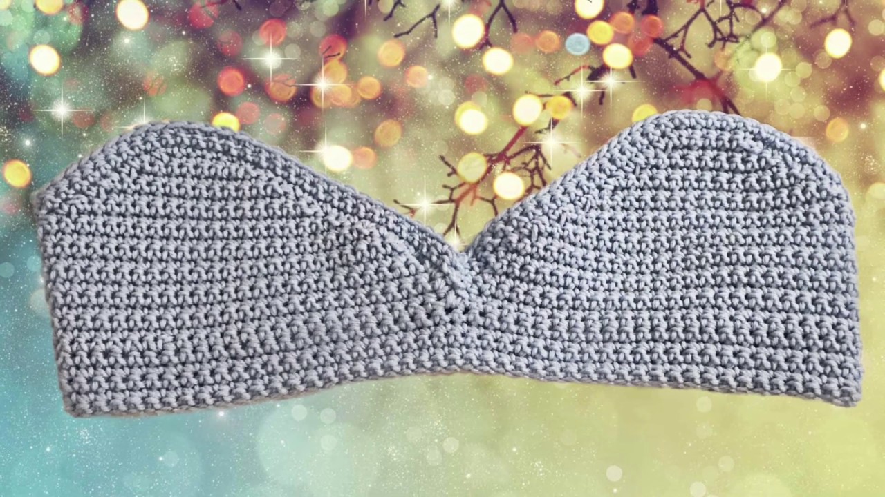 Crochet sweetheart top tutorial
