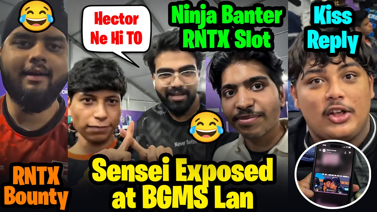 Sensei Exposed😂 Omega Reply Hector🥵 NinjaJOD RNTX Banter😂 ScaryJod Kiss💋 Kiolmao | BGMS