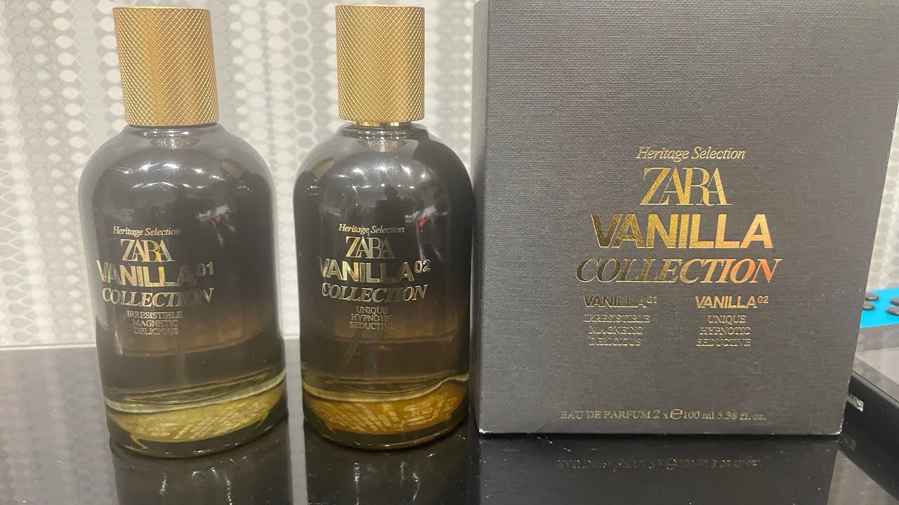 Zara VANILLA COLLECTION DISCOVERY SET: VANILLA 01 + VANILLA 02 - First Impressions