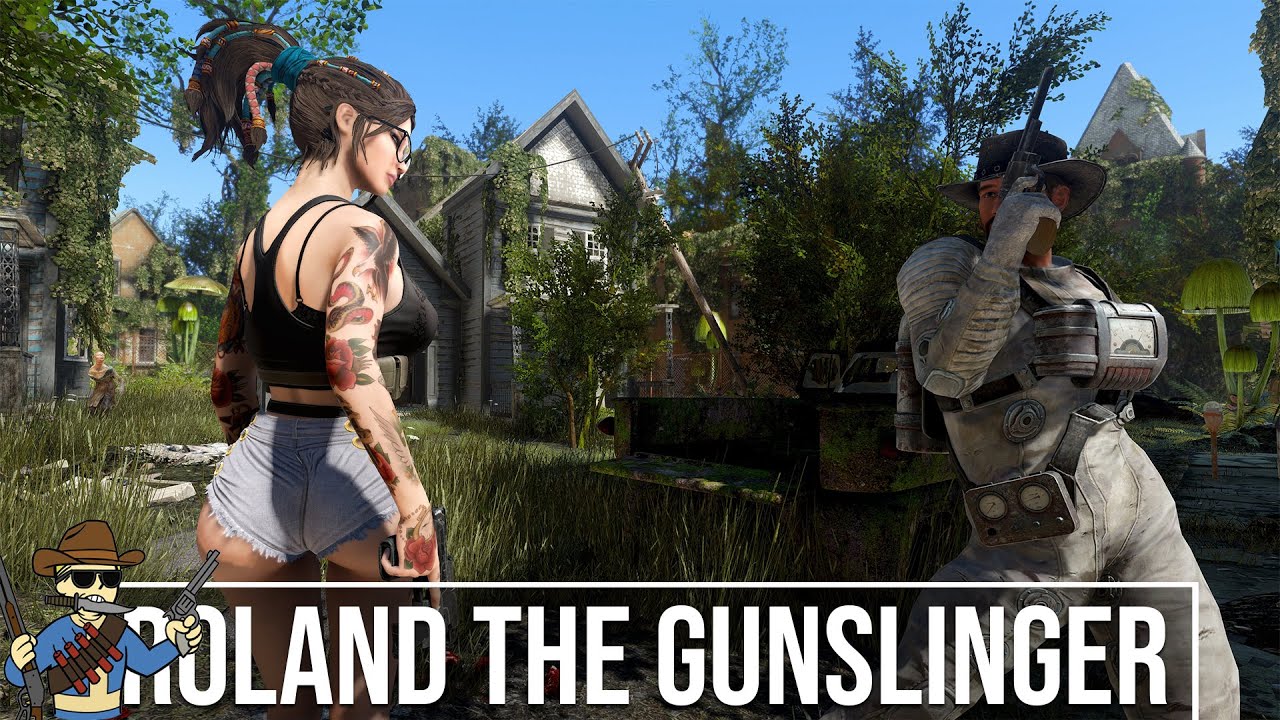 Fallout 4 - Roland the Gunslinger - Custom Voiced Companion and Quest Mod (Xbox One & PC)