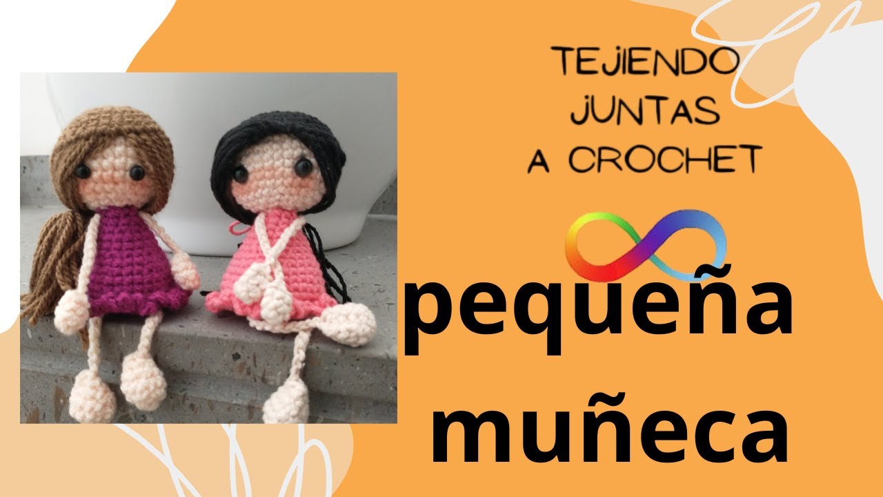 MUÑEQUITA IDEAL PARA RECUERDO, FACIL Y RAPIDA DE TEJER (ENGLISH SUB)