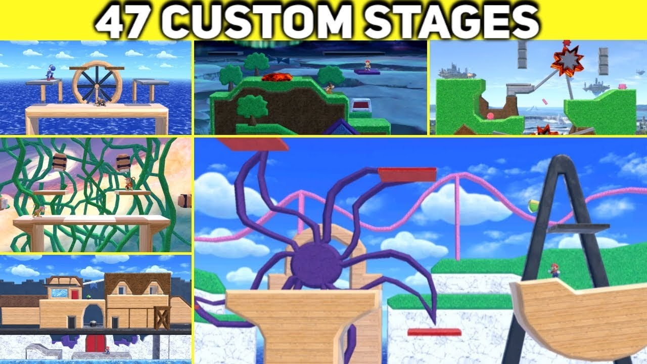 47 high-effort custom stages for YOU by me! - Smash Ultimate