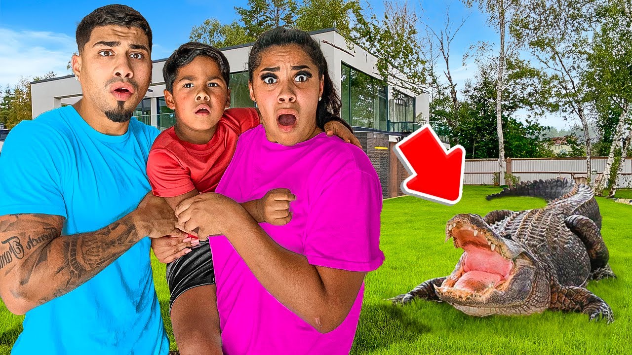We Found a Real ALLIGATOR In Our Home!