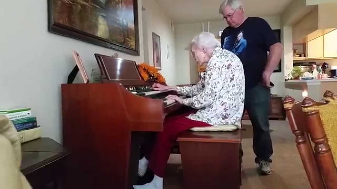 Granny at 85 years old.