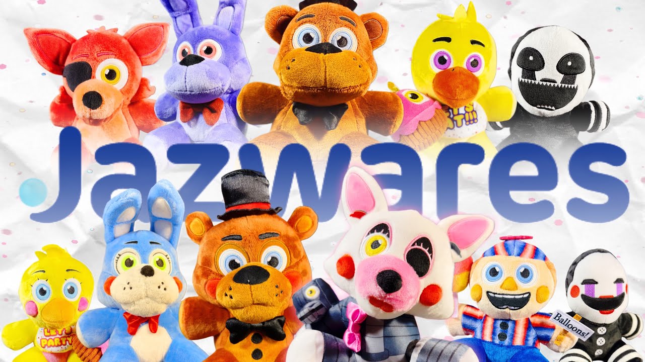 Самые милые плюшевые игрушки по FNAF (Jazwares)