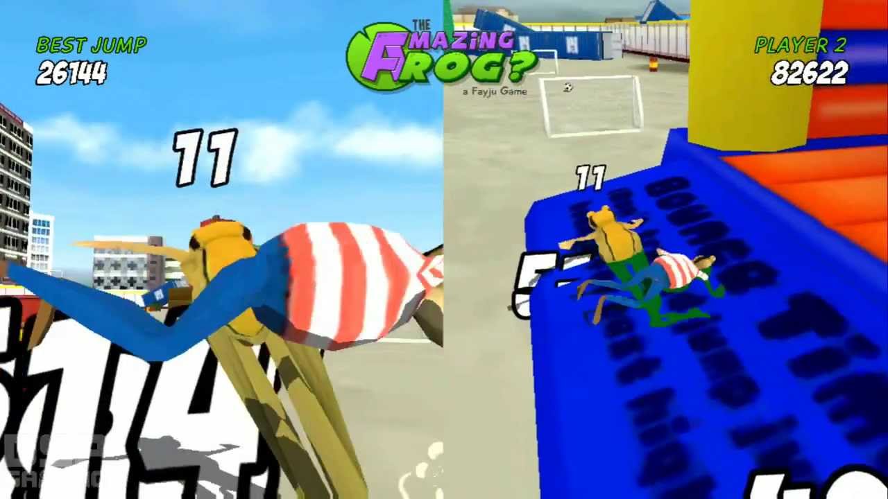 The Amazing Frog? Co-op 1st Attempt