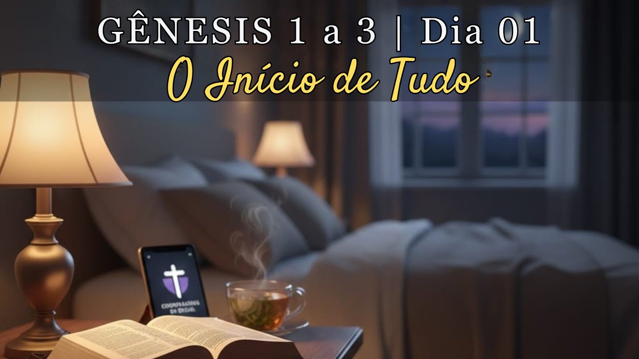 Gênesis 1 a 3 | Dia 01: O Início de Tudo (Plano de Leitura Anual)