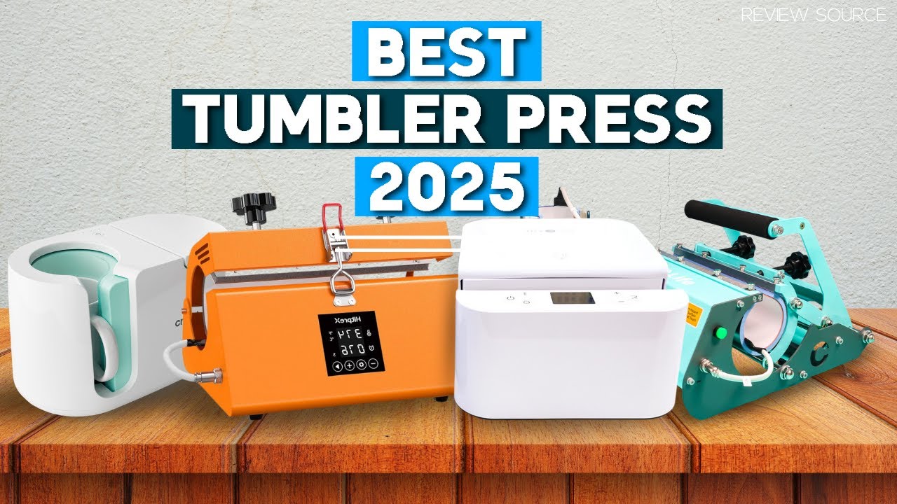 TOP 5 - Best Tumbler Press for Beginners 2025 | Best Brand Tumbler and Mug Heating Press