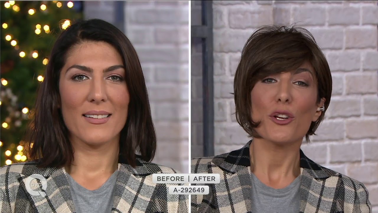 Hairdo Chin Length Textured Fringe Bob Wig on QVC