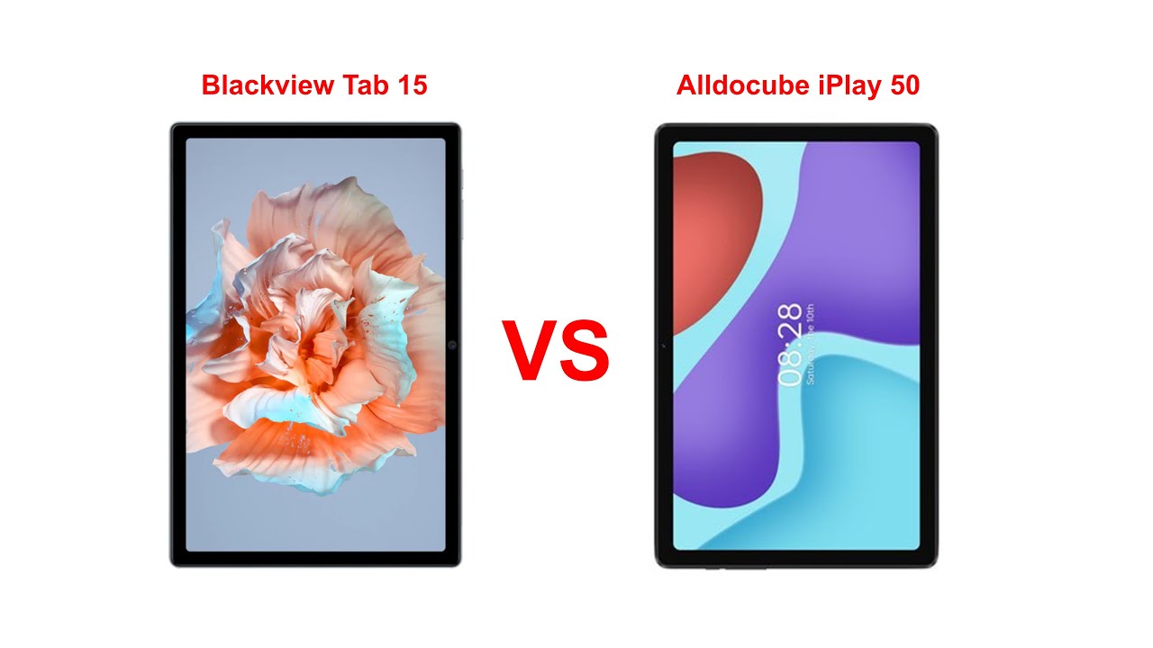 Blackview Tab 15 vs Alldocube iPlay 50 4Gb/64Gb - tablets comparison (links in the description)