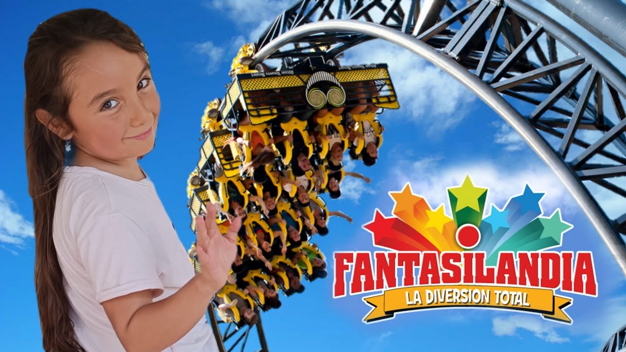 UN DÍA EN FANTASILANDIA 😱🎢🎠🎡 | PARQUE DE DIVERSIONES | EL MUNDO DE MARTINA | #fantasilandia
