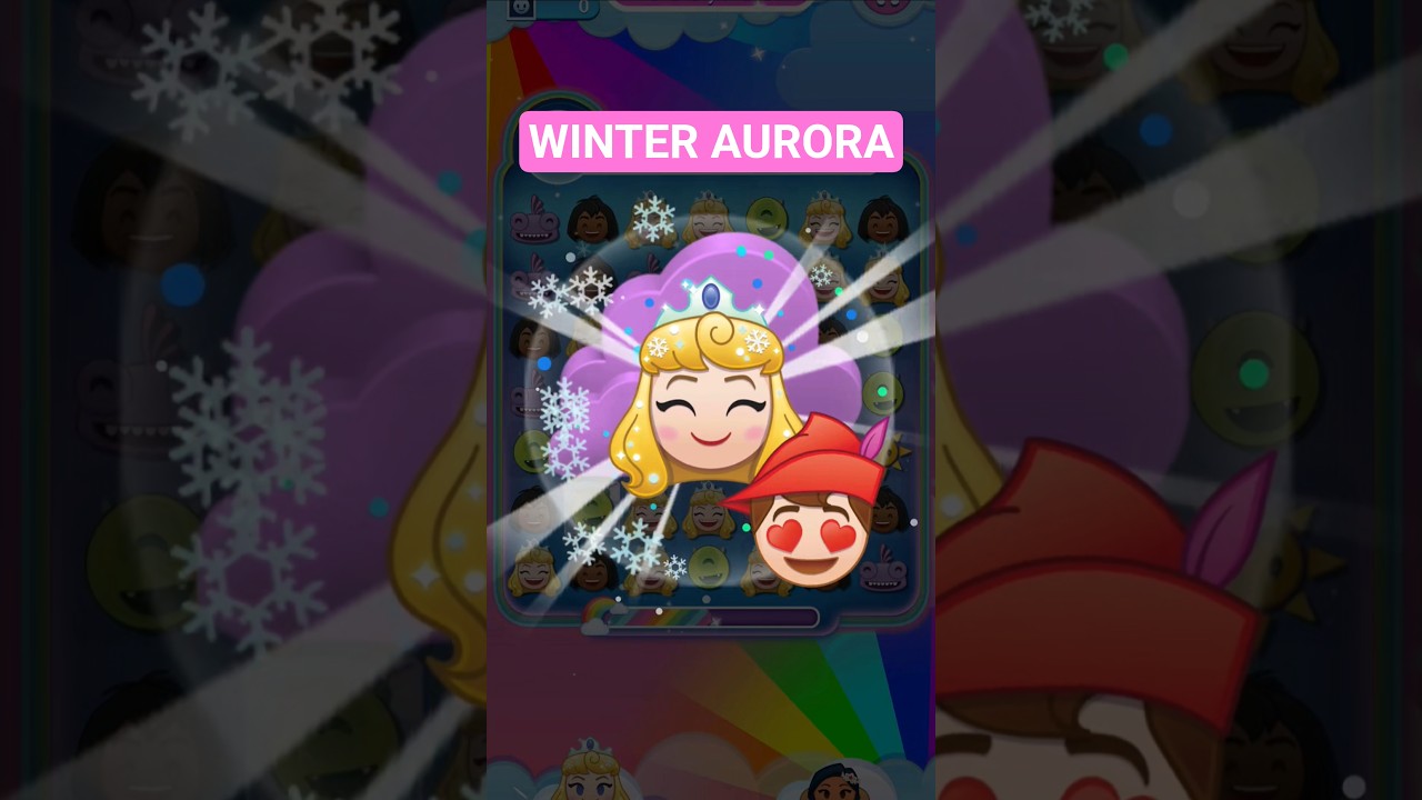 WINTER AURORA | Disney Emoji Blitz 