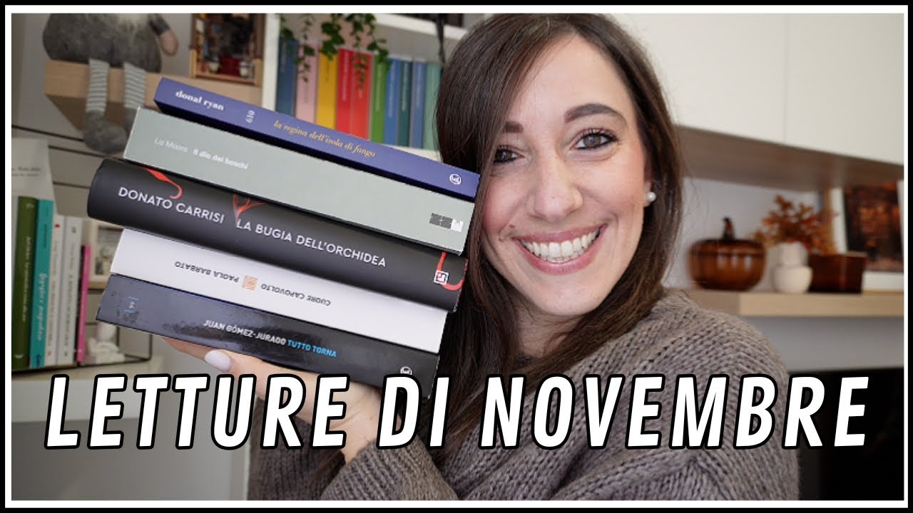 LETTURE di NOVEMBRE 📚 | Il mese dei miei autori del cuore ❤️