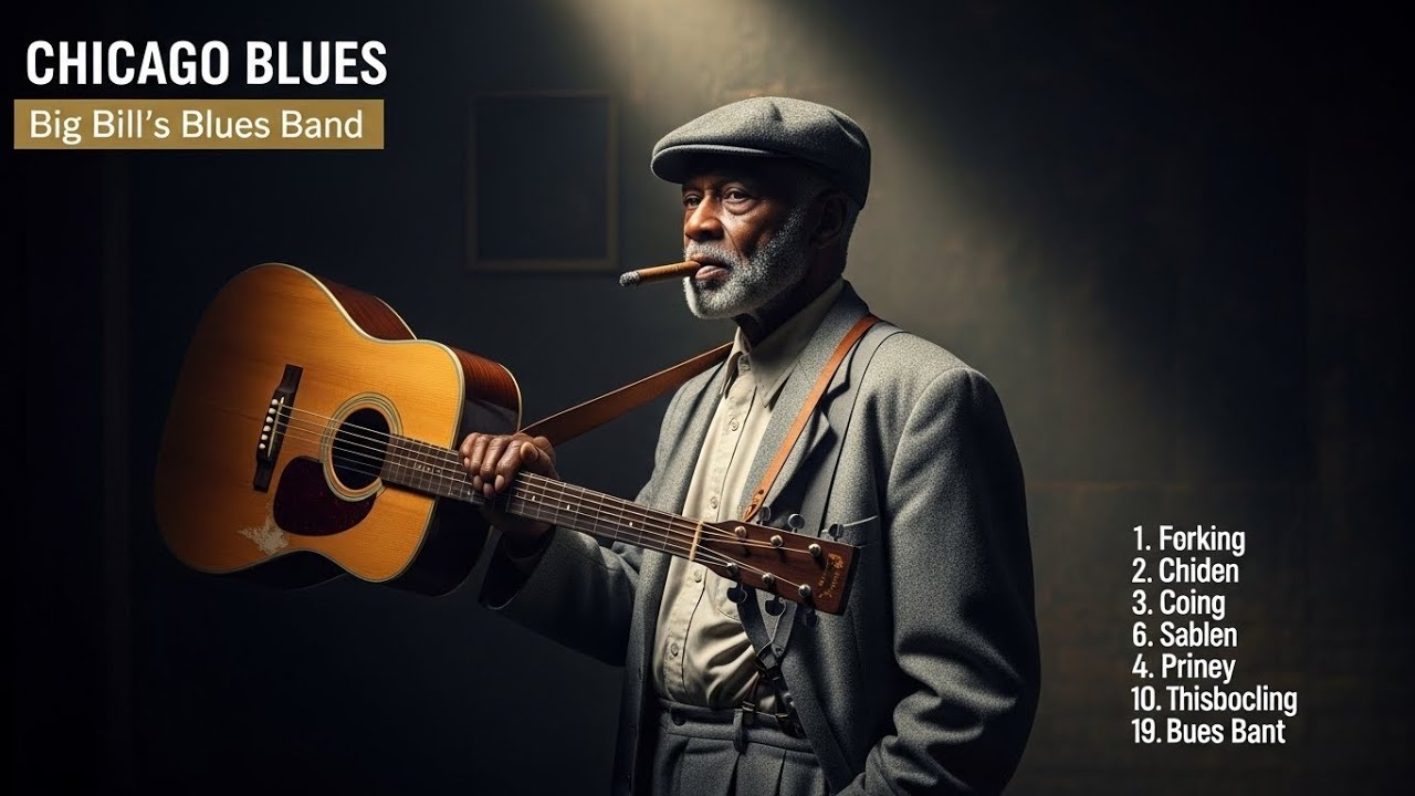 Chicago Blues Radio – Deep Nighttime Slow Blues Guitar Atmosphere Vol.173