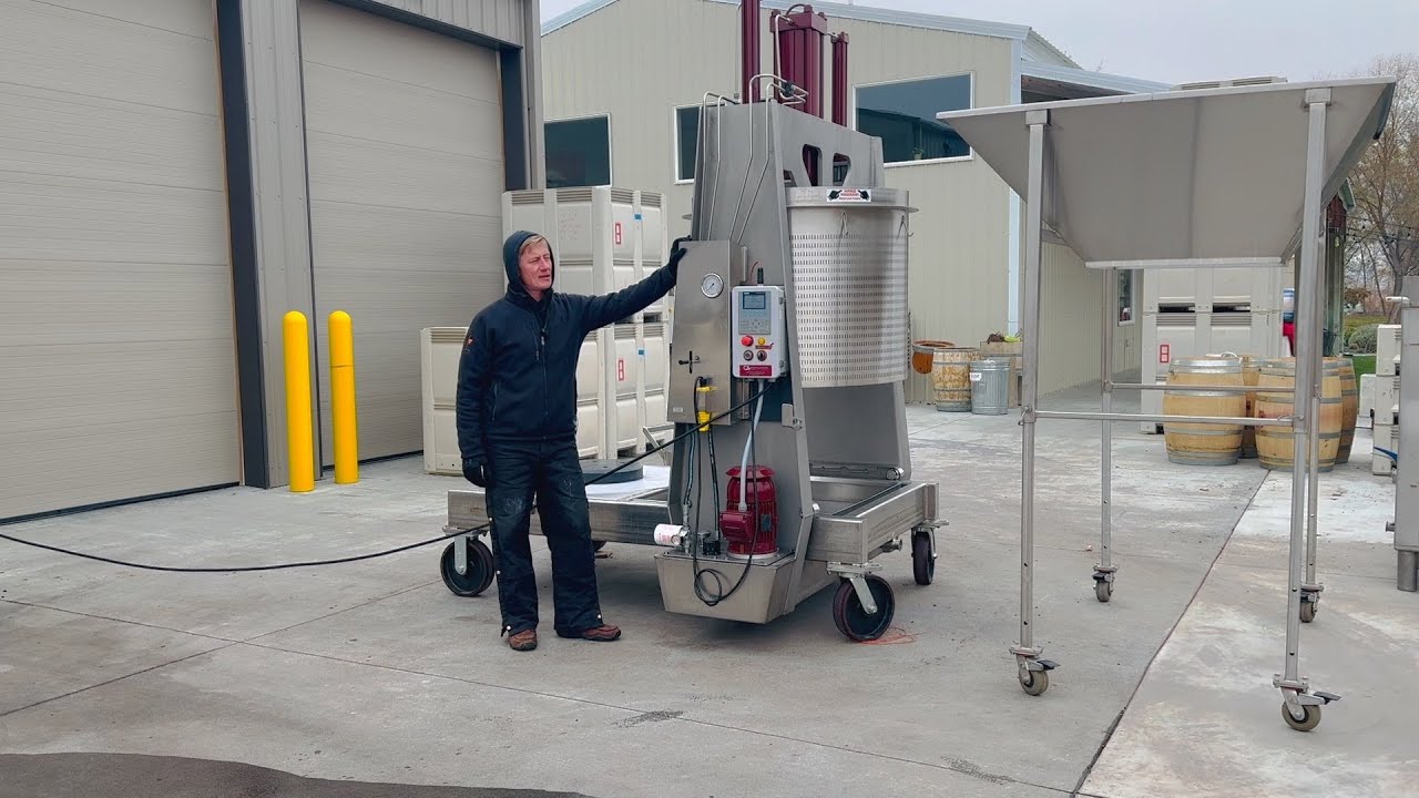 Full Demo of Carlsen and Associates Wine Basket Press