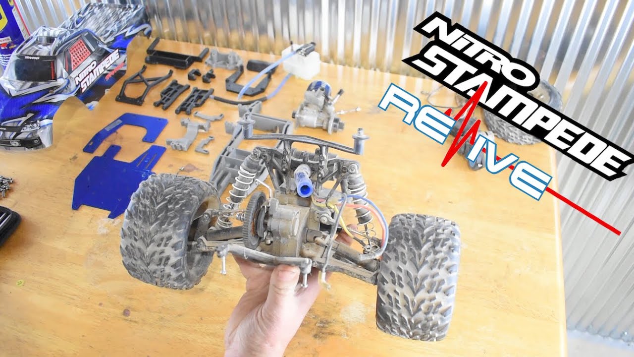 Nitro Stampede Revive Part 3 - Rear Assembly Tear Down and Clean Up