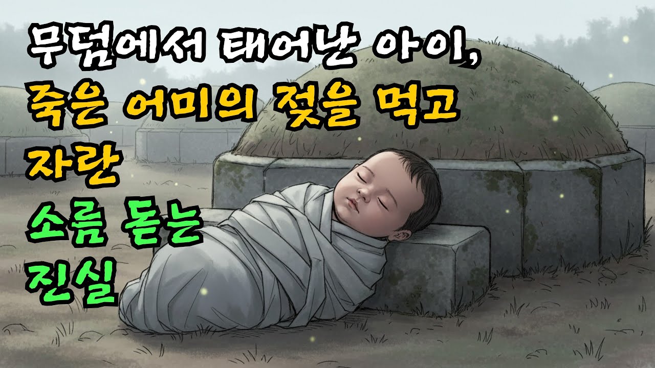 무덤에서 태어난 아이, 죽은 어미의 젖을 먹고 자란 소름 돋는 진실| 야담 | 민담 | 전설 | 옛날이야기