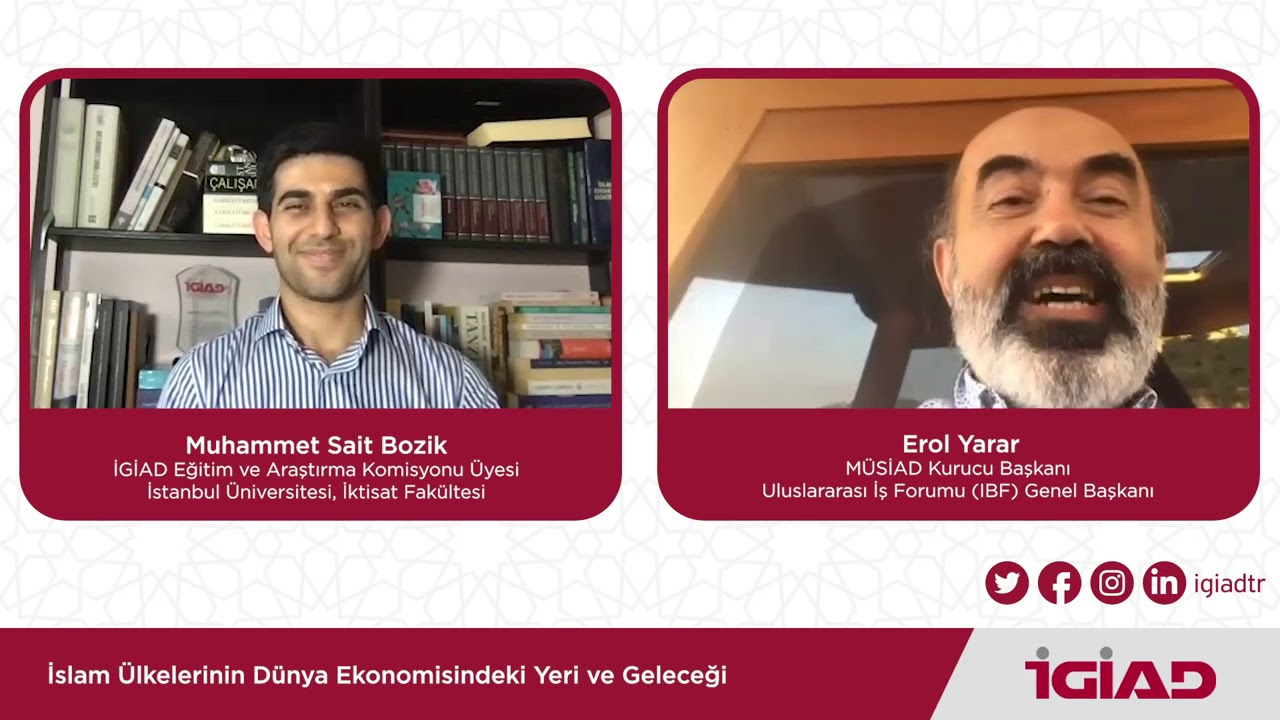 M&Uuml;SİAD Kurucu Başkanı ve IBF Başkanı Erol Yarar, İGİAD programında değerlendirmelerde bulundu