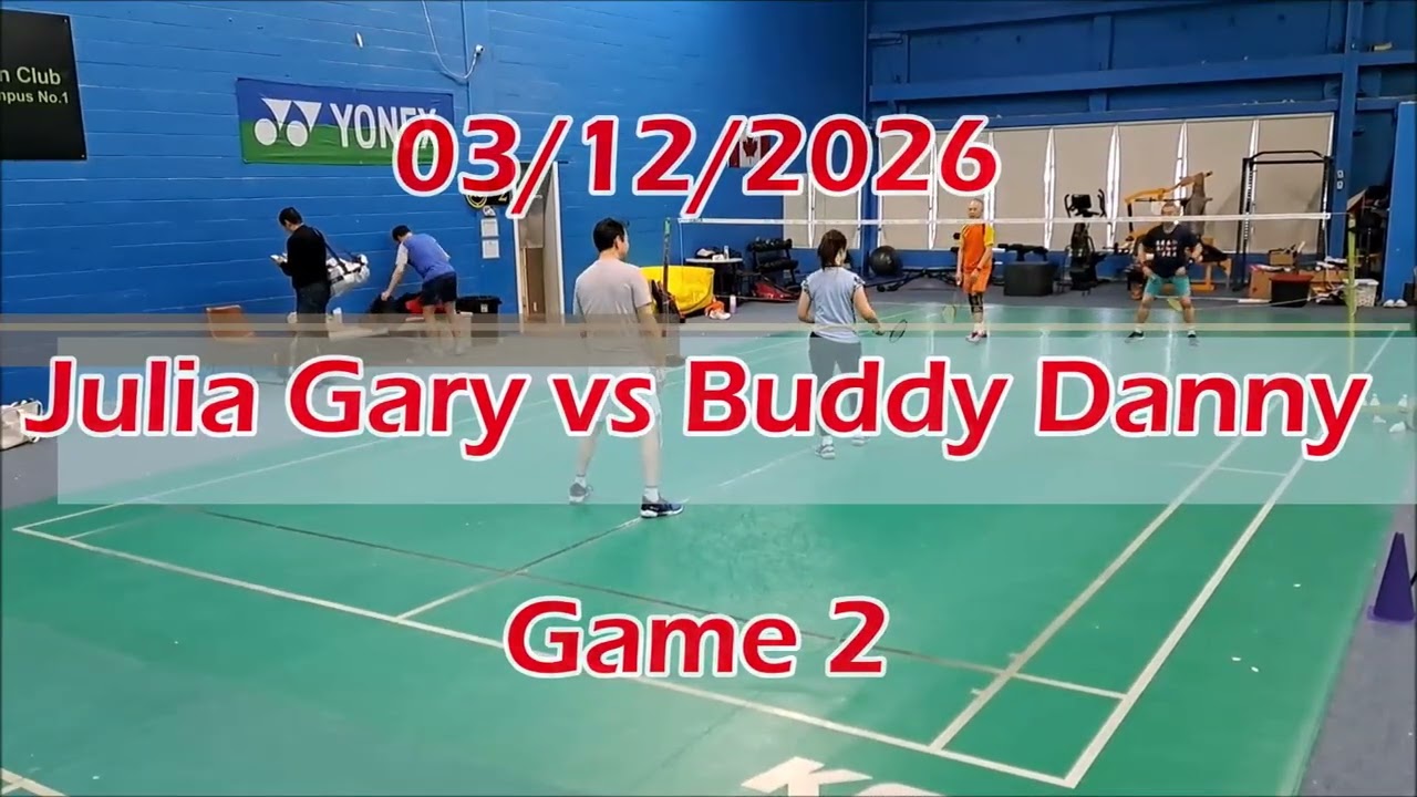 03/12/2026 Julia Gary vs Buddy Danny Games 1 & 2